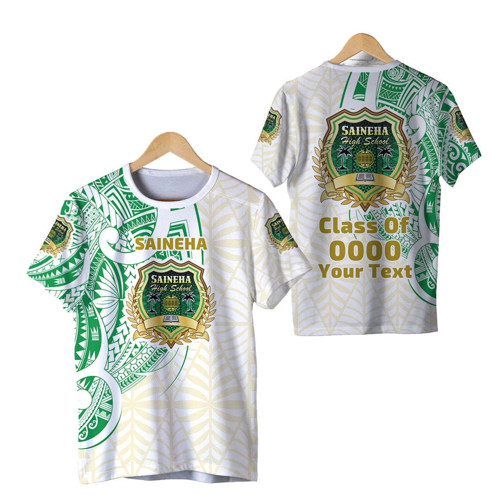 Custom Saineha Tonga T Shirt Tattoo Special Class of LT16 Unisex Green - Polynesian Pride