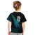 (Custom Personalised) Aotearoa T Shirt Kid Fern Mix Manaia Matau LT13 - Polynesian Pride
