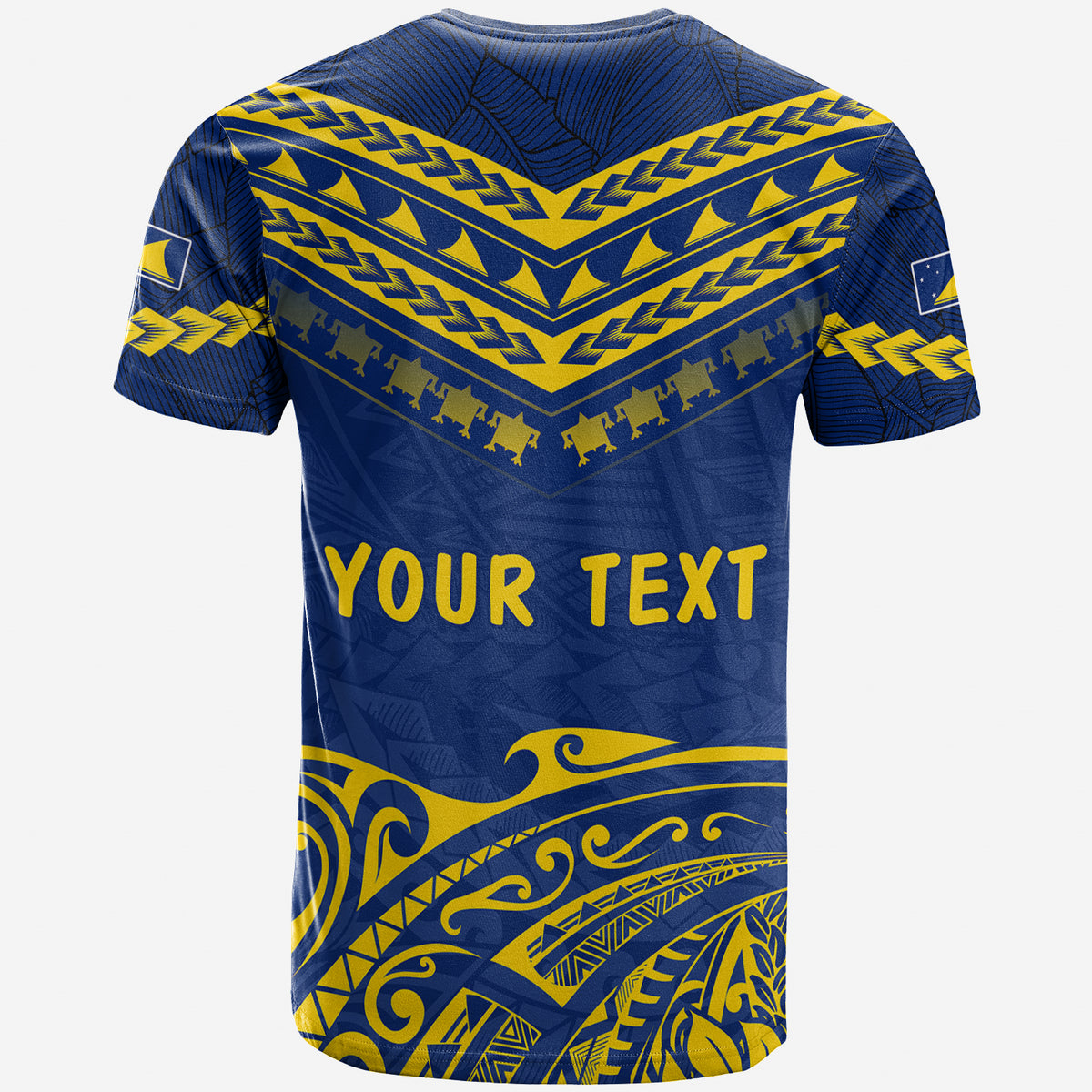 Custom Tokelau Rugby T Shirt Impressive Sport LT13 - Polynesian Pride