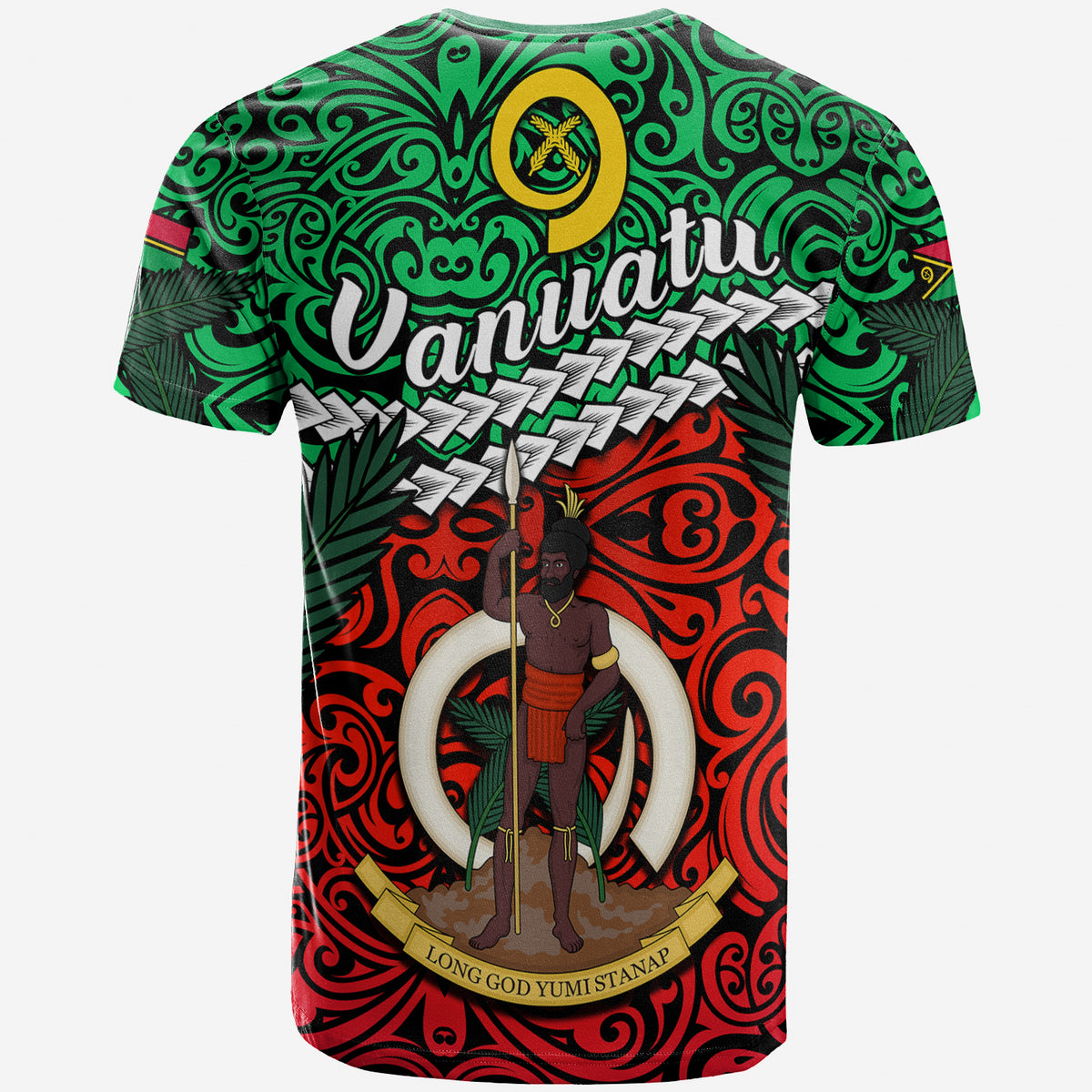 Custom Vanuatu T Shirt Simple LT13 - Polynesian Pride