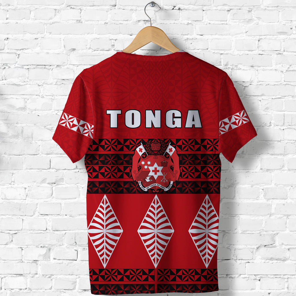 Tonga T Shirt Tongan Pattern LT13 - Polynesian Pride
