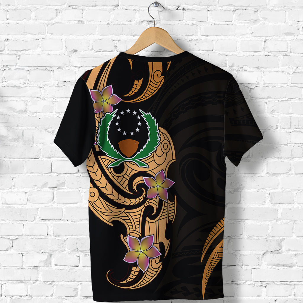 Custom Pohnpei Simple T Shirt Tropical Flowers LT13 - Polynesian Pride