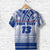 Custom Manu Samoa Rugby T Shirt Impressive Version Custom Text and Number - Polynesian Pride