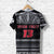 Custom Wallis and Futuna Rugby T Shirt Polynesian Clever Black Custom Text and Number - Polynesian Pride