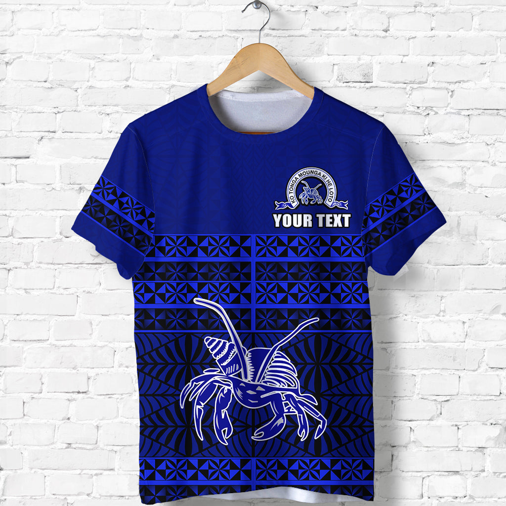 Custom Taufaahau Pilolevu T Shirt 75 Years Diamond Jubilee LT13 Unisex Blue - Polynesian Pride