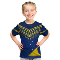 (Custom Personalised) Tokelau Rugby T Shirt Kid Impressive Sport LT13 - Polynesian Pride