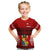 (Custom Personalised) Tonga T Shirt Kid - Tongan Pattern - Custom Text And Number LT13 - Polynesian Pride