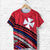 Custom Wallis and Futuna T Shirt Creative Polynesian Custom Text and Number LT13 - Polynesian Pride