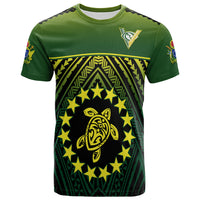 Custom The Kukis T Shirt Cook Islands Rugby Custom Text and Number LT13 - Polynesian Pride