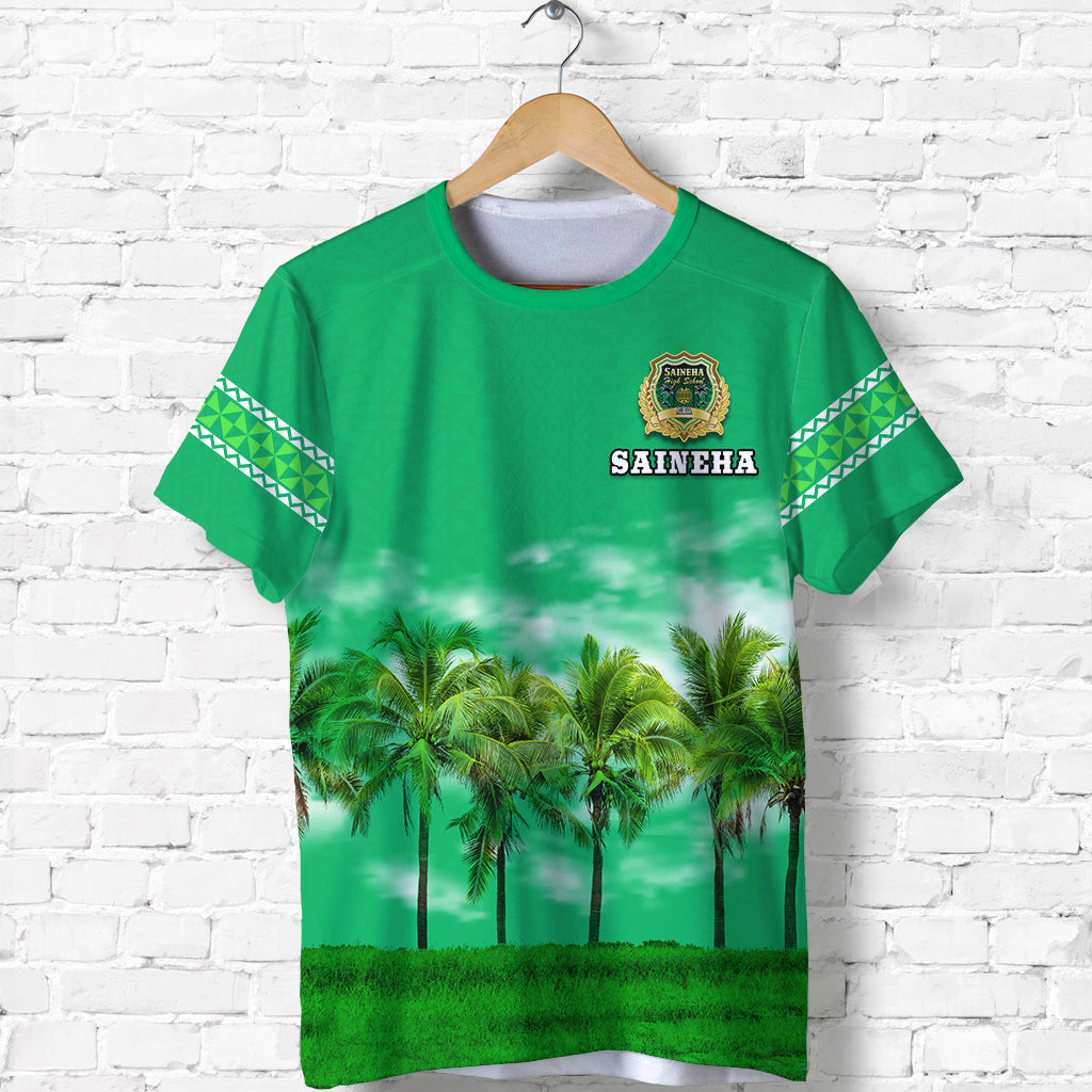Saineha High School T Shirt Original LT13 Unisex Green - Polynesian Pride