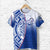 Custom Manu Samoa Rugby T Shirt Impressive Version Custom Text and Number - Polynesian Pride