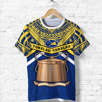Tokelau Rugby T Shirt Version Unisex Blue - Polynesian Pride