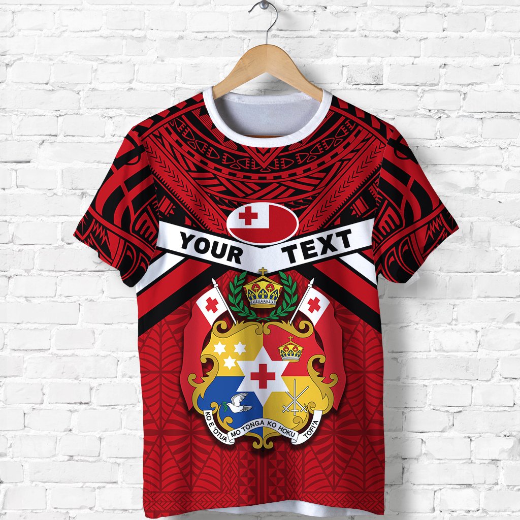 Custom Tonga Rugby T Shirt Mate Maa Tonga Unisex Red - Polynesian Pride