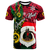 Custom Vanuatu Christmas Joyeux Nol Santas God Yumi T Shirt LT2 - Polynesian Pride