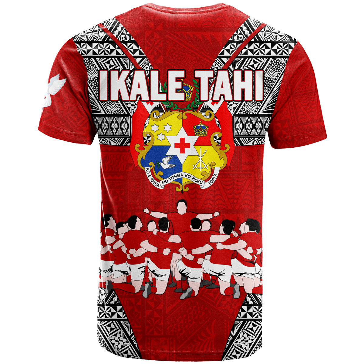 Tonga Rugby Ikale Tahi Sipi Tau T Shirt LT2 - Polynesian Pride