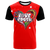 Custom Fiji Valentine Couple Heart T Shirt LT2 - Polynesian Pride