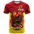 Custom Papua New Guinea Rugby Kumul Pride T Shirt LT2 - Polynesian Pride