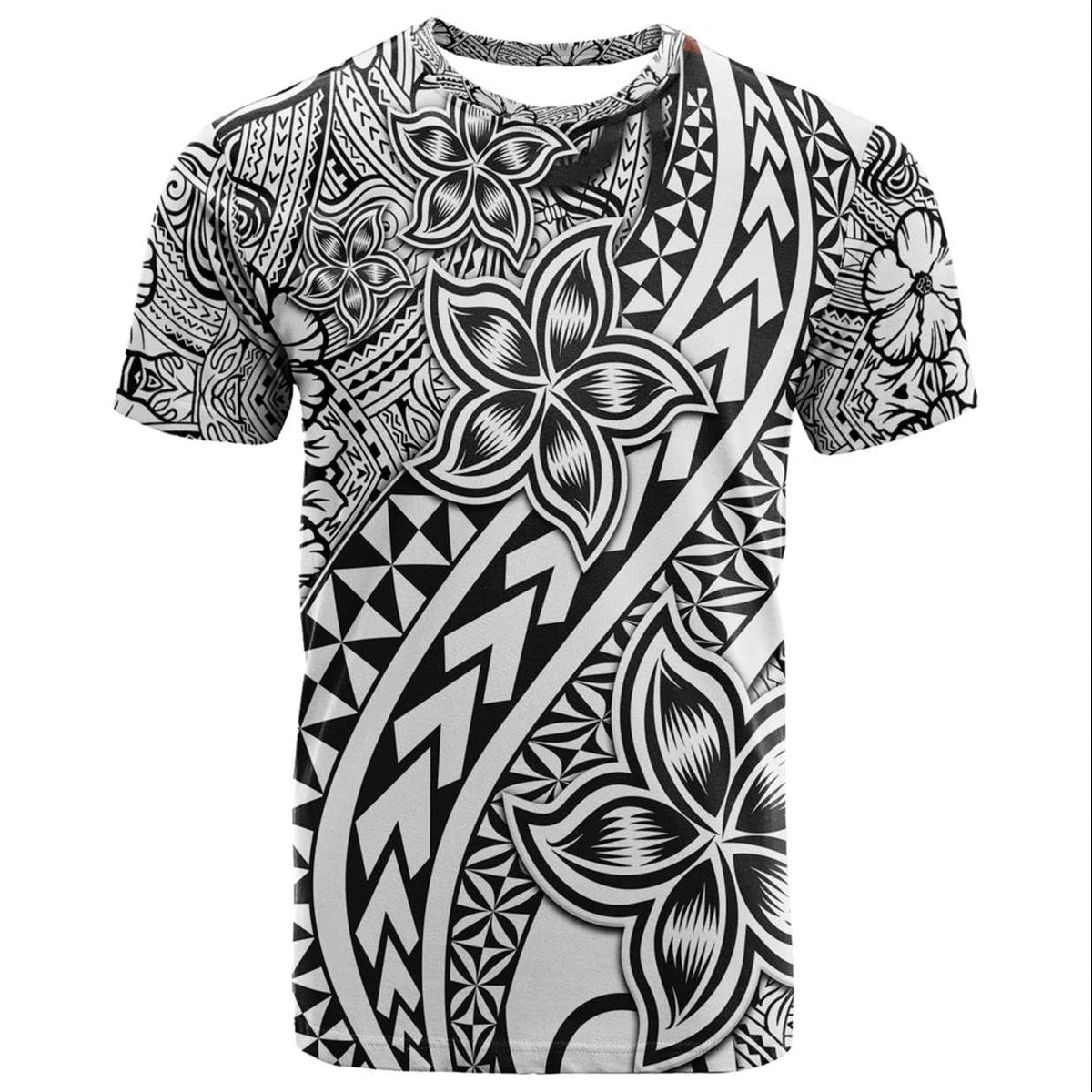 Traditional Polynesian Tribal Tattoo Retro Couple T Shirt Black LT9 - Polynesian Pride