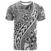 Traditional Polynesian Tribal Tattoo Retro Couple T Shirt Black LT9 - Polynesian Pride