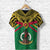 Custom Vanuatu T Shirt Simple Coat of Arms Rugby - Polynesian Pride