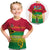 (Custom Personalised) Vanuatu Color T Shirt Kid Six Provinces And Map LT13 - Polynesian Pride