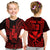 (Custom Text and Number) Hawaii Day Kakau T Shirt Proud To Be Hawaiian Red King Kamehameha and Kanaka Maoli LT13 - Polynesian Pride