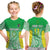 (Custom Text And Number) Cook Islands T Shirt Kid Pattern Be Unique LT13 - Polynesian Pride