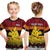 (Custom Personalised) Papua New Guinea Christmas T Shirt Kid Raggiana Loved LT13 - Polynesian Pride