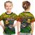 (Custom Personalised) The Shaka Hawaii T Shirt KID Tropical Flowers Reggae Version LT13 - Polynesian Pride