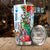 (Custom Personalised) Fiji Tumbler Proud Fijian Tapa mix Tagimoucia Flowers LT13 - Polynesian Pride