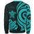 Kosrae Sweater - Turquoise Tentacle Turtle - Polynesian Pride