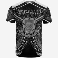 Tuvalu T Shirt Tuvaluan Seal With White Line Style - Polynesian Pride