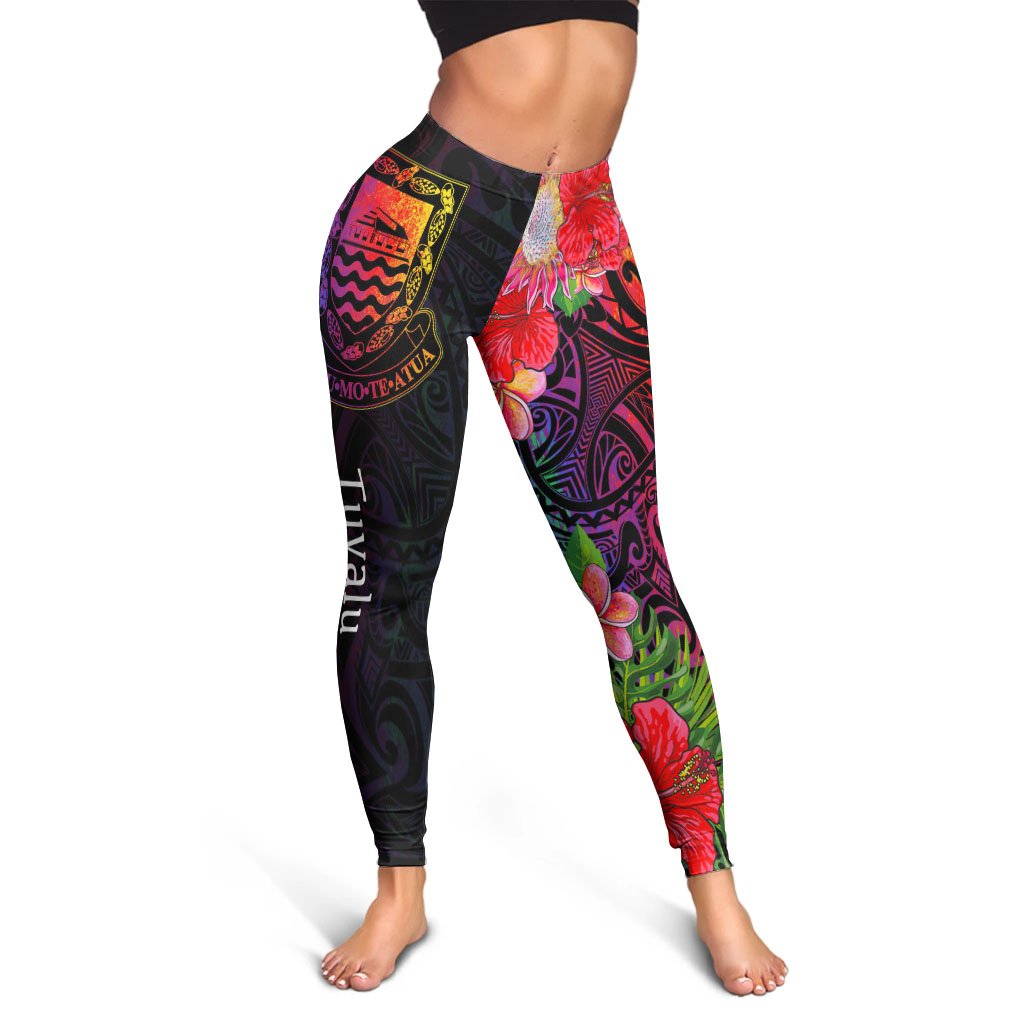 Tuvalu Leggings - Tropical Hippie Style - Polynesian Pride