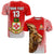 (Custom Text and Number) Kolisi Tonga College Atele T Shirt Home of the Lions LT13 Red - Polynesian Pride