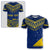 Custom Tokelau Rugby T Shirt Impressive Sport LT13 Unisex Blue - Polynesian Pride