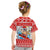 Custom Personalised Hawaii Christmas T Shirt KID Surfing Santa Mele Kalikimaka Polynesian LT14 - Polynesian Pride