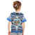 Custom Text And Number Fiji T Shirt KID Kaiviti Fijian Special Tapa Pattern LT14 - Polynesian Pride