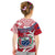 (Custom Personalised) Samoa T Shirt KID Samoan Coat Of Arms With Coconut Red Style LT14 - Polynesian Pride