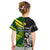 (Custom Personalised) Australia Kangaroos And All Black Rugby T Shirt KID Aboriginal Mix NZ Maori Fern LT14 - Polynesian Pride