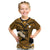 (Custom Personalised) Hawaii T Shirt KID Kakau Polynesian Crab With Waves Ver.02 LT14 - Polynesian Pride