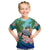 (Custom Personalised) Polynesian Turtle Coconut Tree And Orchids T Shirt KID LT14 - Polynesian Pride