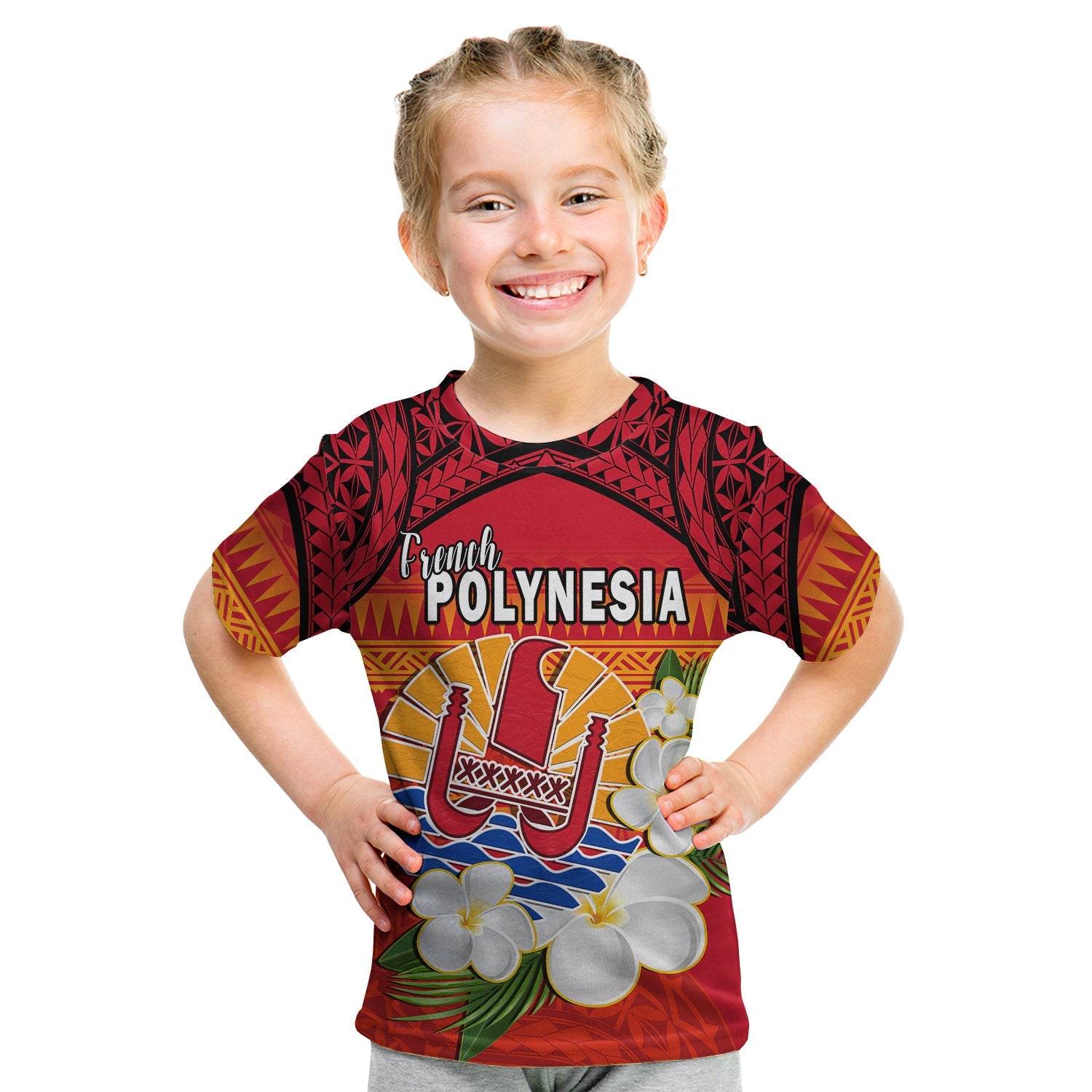 French Polynesia T Shirt KID Happy Internal Autonomy Day Special Version LT14 - Polynesian Pride