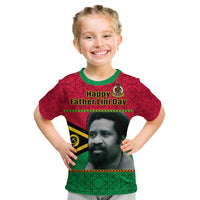 Vanuatu T Shirt Vanuatuan Flag Sand Drawing Happy Father Lini Day LT14 - Polynesian Pride
