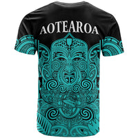 New Zealand Tiki Rugby T Shirt NZ Maori Koru Pattern Ver.02 LT14 - Polynesian Pride