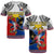 Custom Philippines T Shirt Polynesian Filipino Pattern With Eagle LT14 White - Polynesian Pride