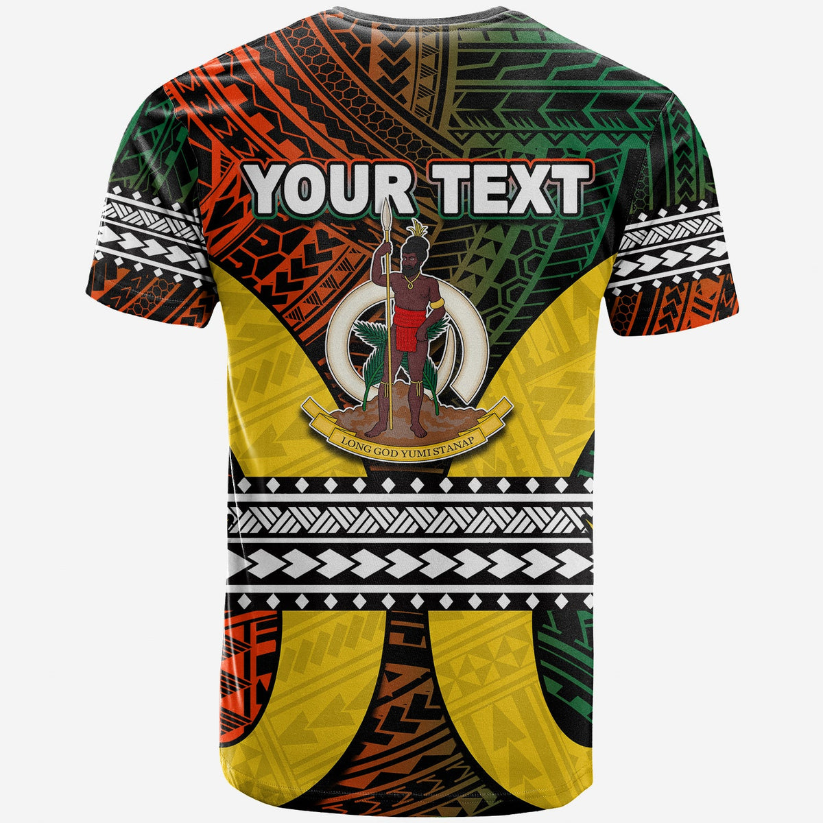 Custom Polynesian Penama of Vanuatu T Shirt LT6 - Polynesian Pride