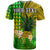 Custom Hawaii Pineapple T Shirt Plumeria Frangipani Mix Tribal Pattern LT13 - Polynesian Pride