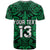 (Custom Text and Number) New Zealand Silver Fern Rugby T Shirt All Black Green NZ Maori Pattern LT13 - Polynesian Pride