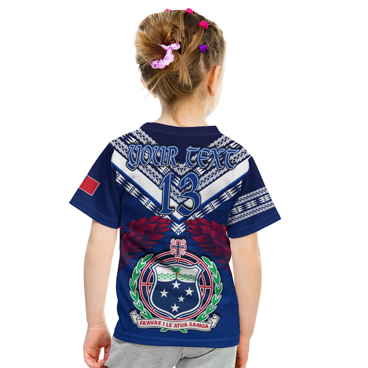 (Custom Text and Number) Samoa 685 T Shirt Uso Aso Uma Toa Samoa Rugby History Made LT13 - Polynesian Pride