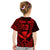 (Custom Text and Number) Hawaii Day Kakau T Shirt KID Proud To Be Hawaiian Red King Kamehameha and Kanaka Maoli LT13 - Polynesian Pride